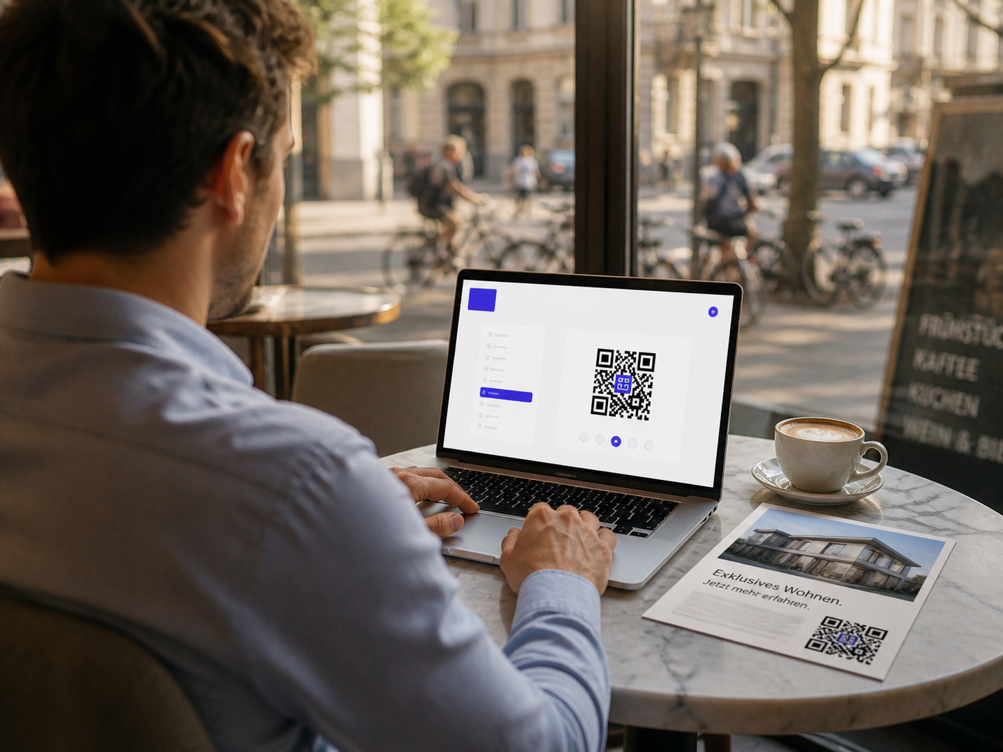 Migration von Bitly zu QR-Guru — Kurzlinks wechseln auf dem Laptop